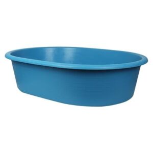อ่างเปลผสมปูนไนลอน W.PLASTIC 220 ลิตร สีฟ้า